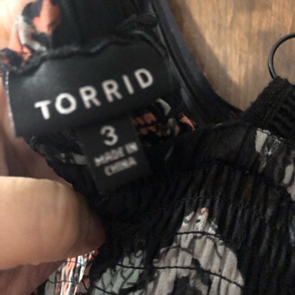 Torrid Floral Maxi Dress - Picture 4 of 5